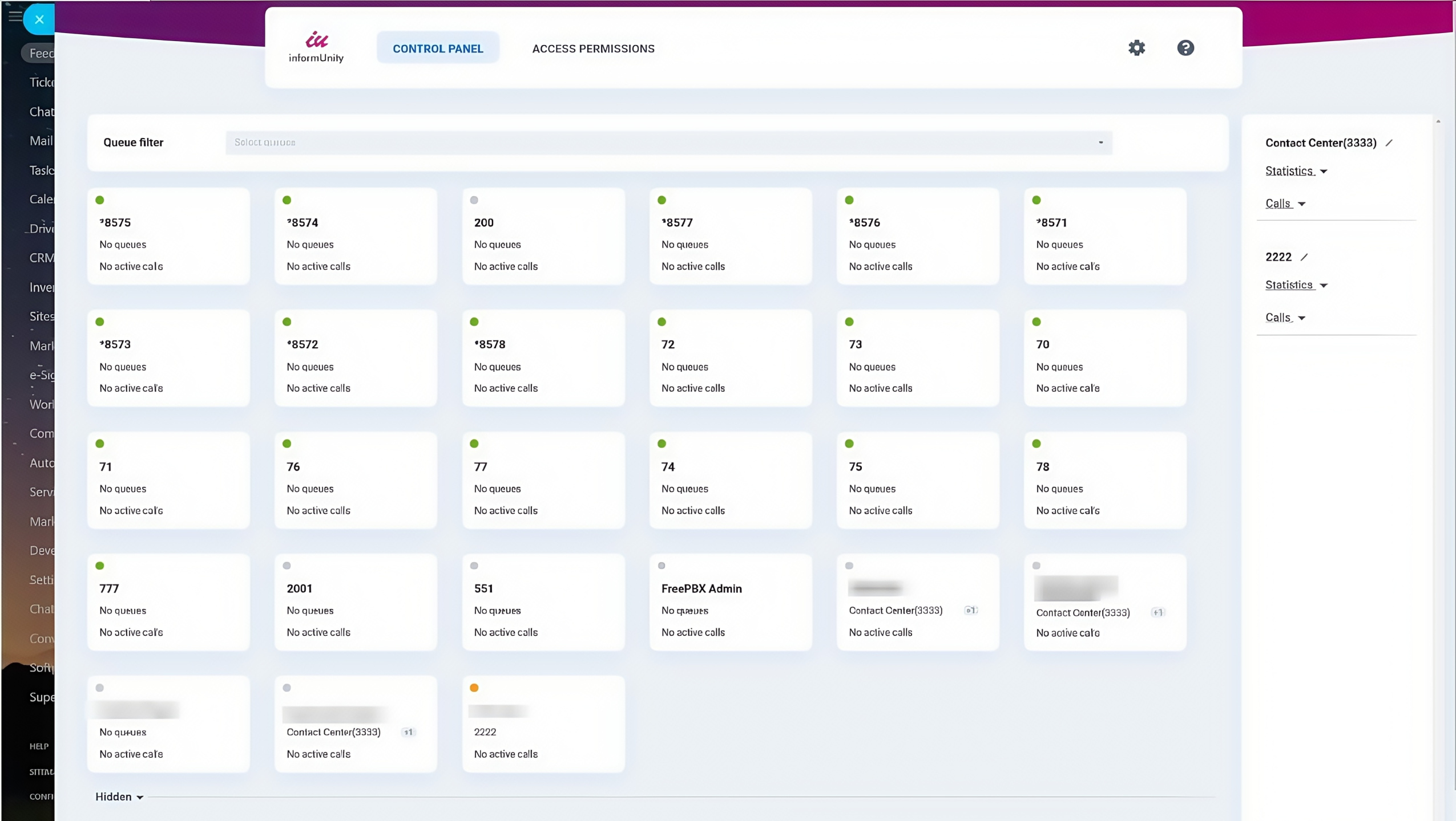 Supervisor panel